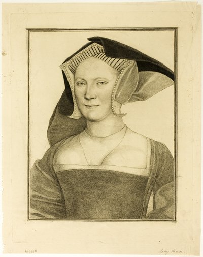 Dame Vaux door Francesco Bartolozzi