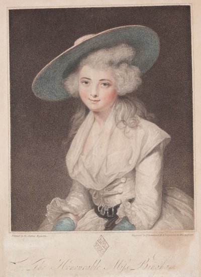 Miss Anne Bingham door Francesco Bartolozzi