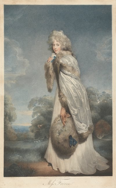 Miss Farren door Francesco Bartolozzi