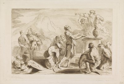 Offer van Noach door Francesco Bartolozzi