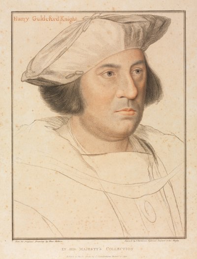 Sir Henry Guldeford door Francesco Bartolozzi