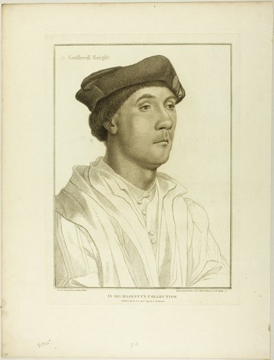 Sir Richard Southwell door Francesco Bartolozzi