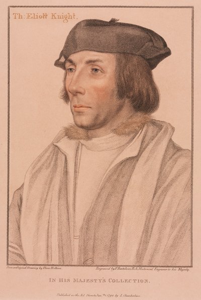 Sir Thomas Elyot door Francesco Bartolozzi