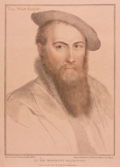 Sir Thomas Wyatt, 1793 door Francesco Bartolozzi