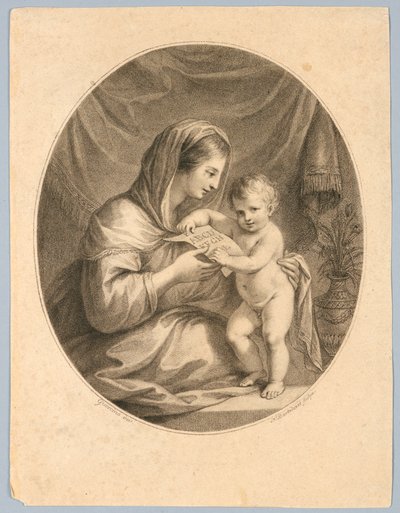 De Eerste Les door Francesco Bartolozzi