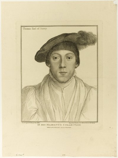 Thomas Graaf van Surrey door Francesco Bartolozzi