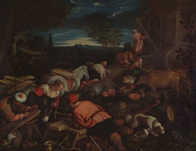 De Ark Bouwen door Francesco Bassano