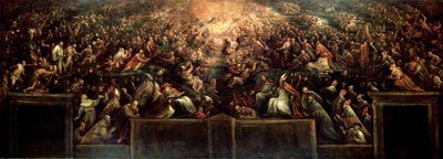 Het Paradijs door Francesco Bassano the Younger