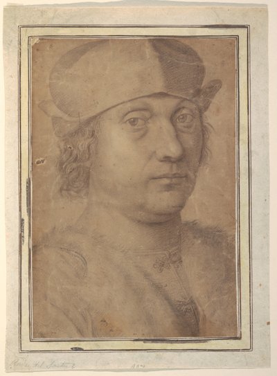 Portret van een man door Francesco Bonsignori