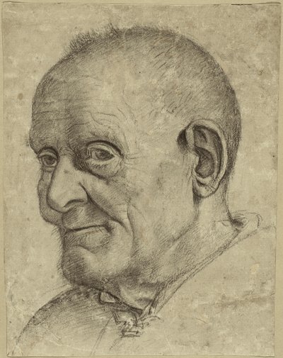 Portret van een oude man door Francesco Bonsignori