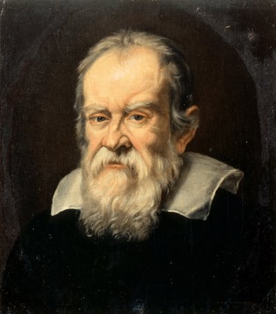 Portret van Galileo Galilei door Francesco Boschi