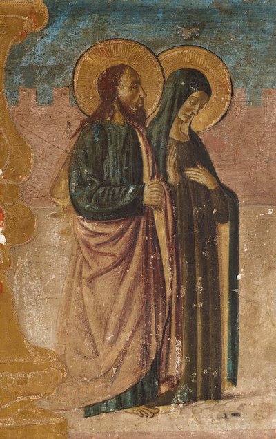 Heiligen Anna en Joachim door Francesco Botticini