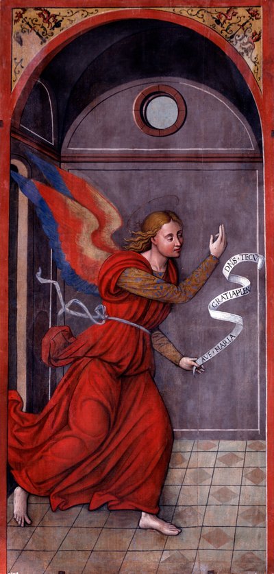Aankondiging: Aartsengel Gabriël door Francesco Brea