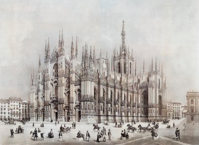 Duomo, of kathedraal, Milaan, Italië door Francesco Citterio