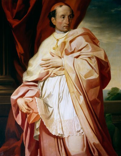 Portret van Cesare Nembrini Pironi Gonzaga door Francesco Coghetti