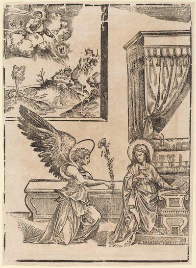 De Annunciatie door Francesco Denanto