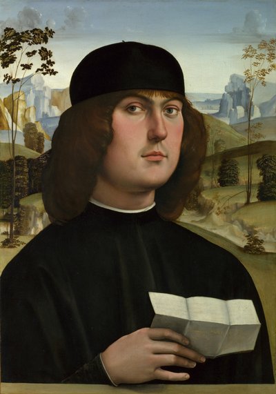Bartolomeo Bianchini, c. 1490 door Francesco Francia