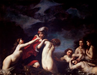 Hylas en de Nimfen door Francesco Furini