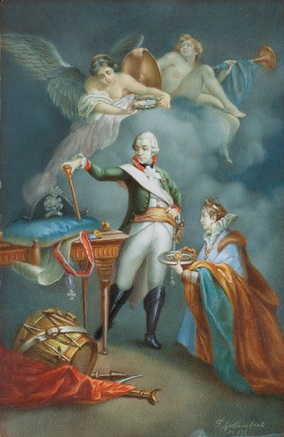 Generaal-majoor Aleksandr Vassiljevich Soevorov door Francesco Gallimberti