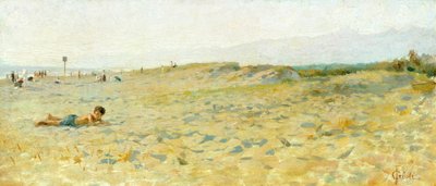 Strand in Cinquale door Francesco Gioli