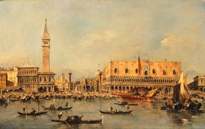 Ducale Paleis in Venetië door Francesco Guardi