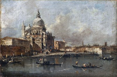 Santa Maria della Salute, Venetië, ca. 1780 door Francesco Guardi