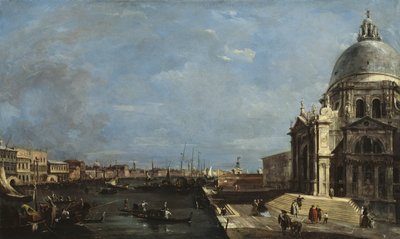 Het Grote Kanaal, Venetië door Francesco Guardi