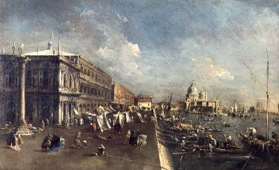 De Molo, Venetië door Francesco Guardi