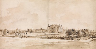 De Villa Loredan, nabij Treviso, ca. 1778 door Francesco Guardi