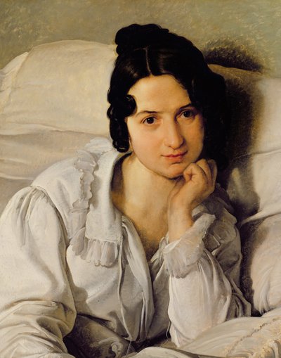 Carolina Zucchi, 1825 door Francesco Hayez