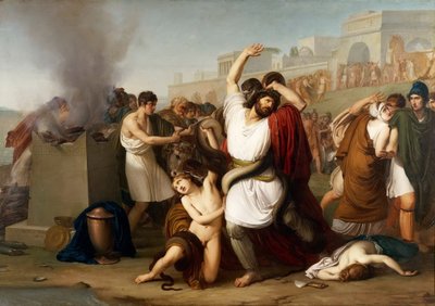 Laocoon, 1812 door Francesco Hayez
