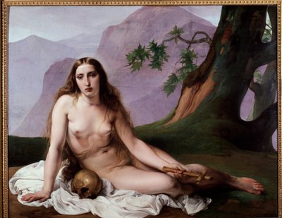 Boetvaardige Maria Magdalena door Francesco Hayez