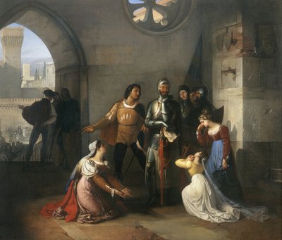 Pietro Rossi door Francesco Hayez
