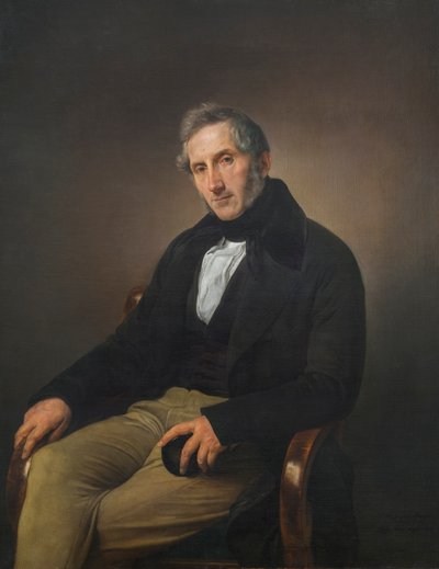Portret van Alessandro Manzoni door Francesco Hayez