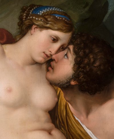 Rinaldo en Armida (detail), 1812-1813 door Francesco Hayez