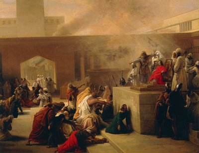 De Kroning van Joas door Francesco Hayez
