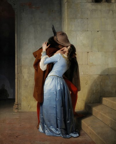 De Kus door Francesco Hayez