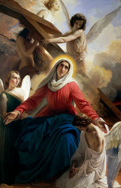 De bedroefde door Francesco Hayez
