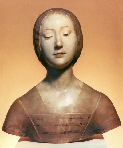 Isabella di Aragona (1470-1524) Prinses van Napels door Francesco Laurana