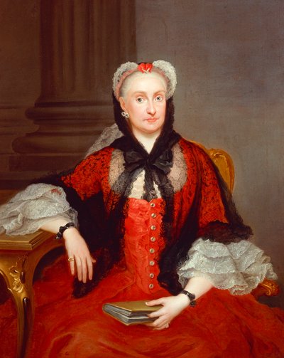 Portret van Maria Amalia van Saksen (Dresden) door Francesco Liani
