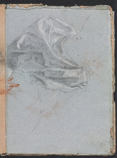 Verona Schetsboek: Draperiestudie (pagina 37) door Francesco Lorenzi