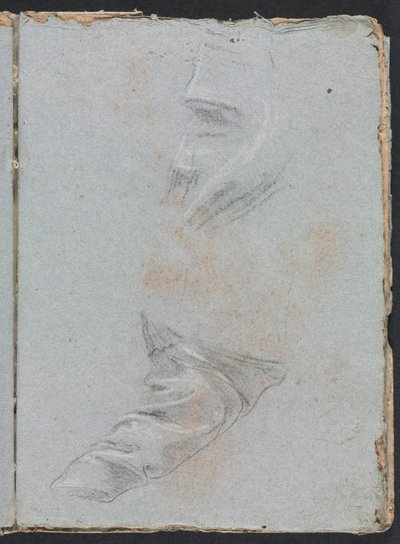 Verona Schetsboek: Draperiestudie (pagina 39) door Francesco Lorenzi