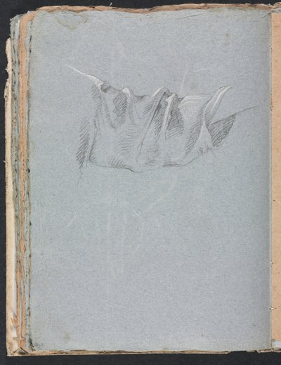 Verona Schetsboek: Draperiestudie (pagina 48) door Francesco Lorenzi