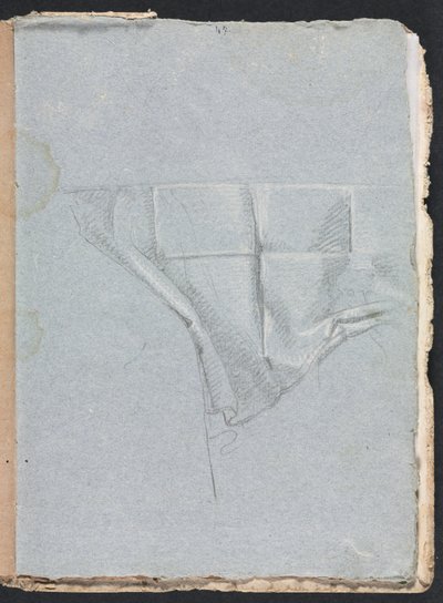 Verona Schetsboek: Draperiestudie (pagina 93) door Francesco Lorenzi