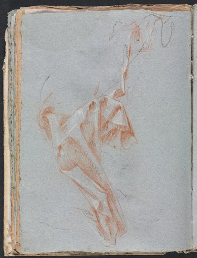 Verona Schetsboek: Draperiestudie pagina 38 door Francesco Lorenzi