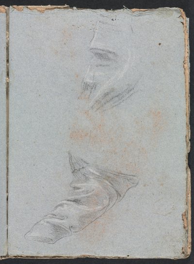 Verona Schetsboek: Draperijstudie pagina 39 door Francesco Lorenzi