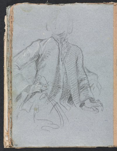 Verona Schetsboek: Gentleman pagina 54, 1760 door Francesco Lorenzi