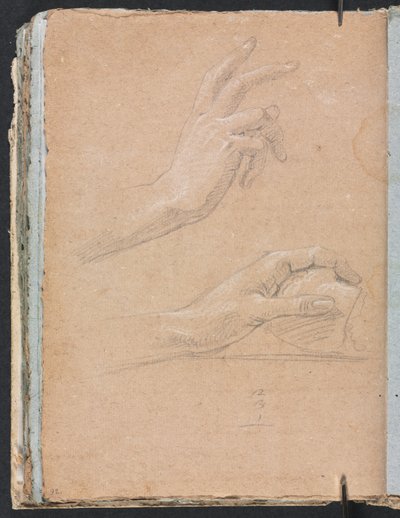 Verona Schetsboek: Handen pagina 92 door Francesco Lorenzi