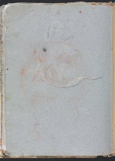 Verona schetsboek: Hoofd pagina 30, 1760 door Francesco Lorenzi