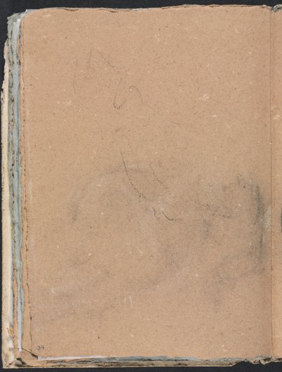 Verona Schetsboek: Ondecipherbare vorm (pagina 34) door Francesco Lorenzi